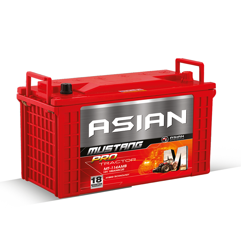 Asian Batteries | Mustang Series | MT-114AMB | 12V 100AH