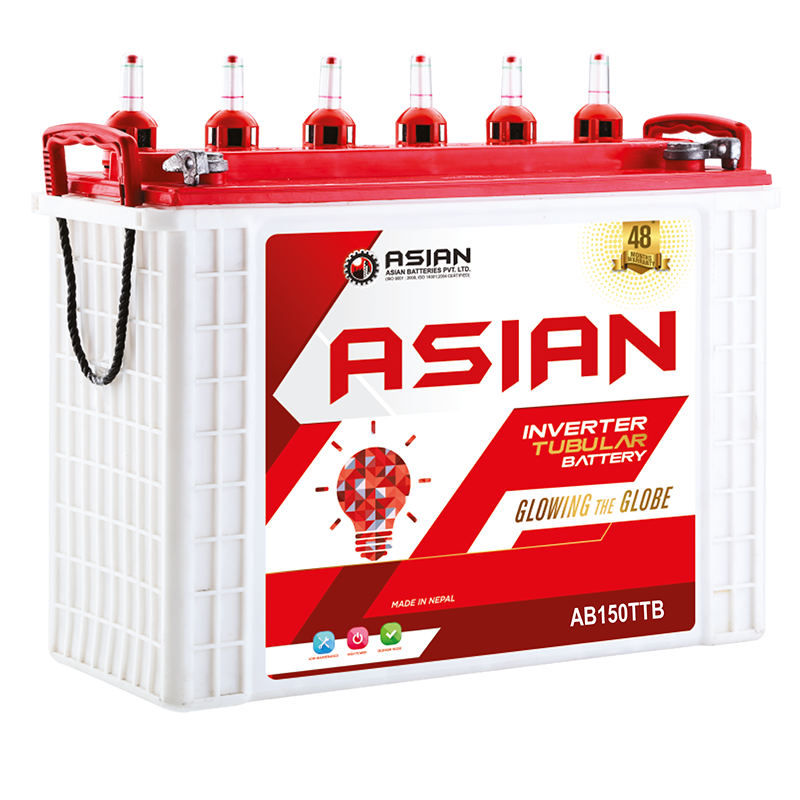 Asian Batteries | Inverter Tubular Batteries | AB180TB | 12V 180AH