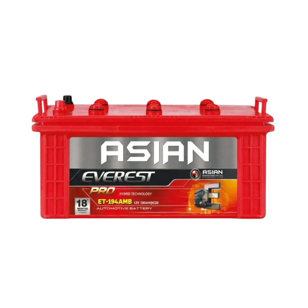 Automotive Battery | ET-194AMB | 12V180AH | Everest Series