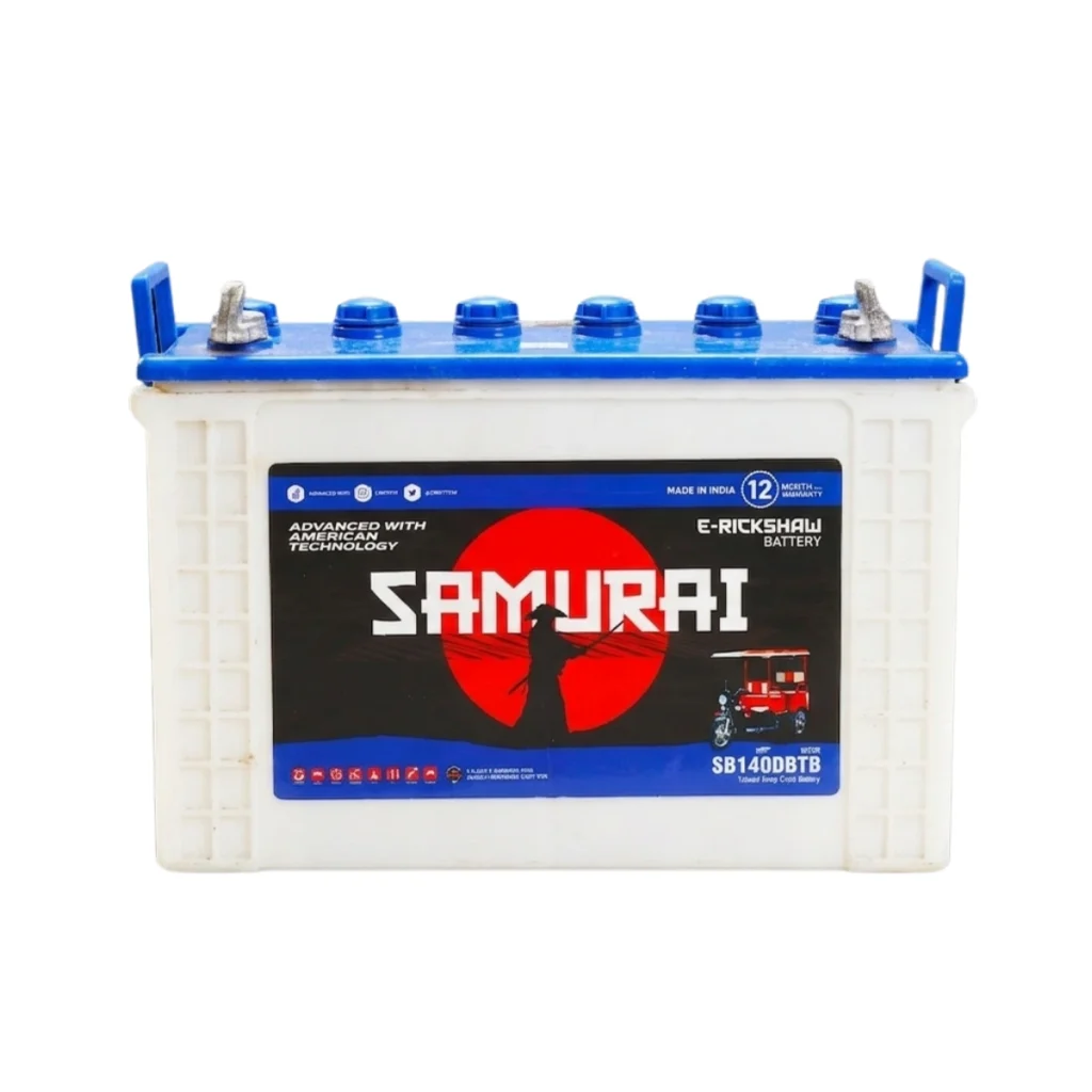 Samurai Series | SB140ERTB | 140AH@C10 | E-rickshaw Battery
