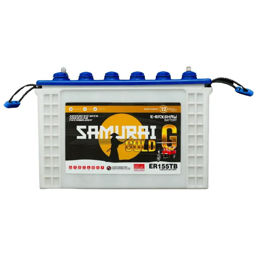 Samurai Series | SB155ERTB | 12V 150AH@C10 | E-rickshaw Battery