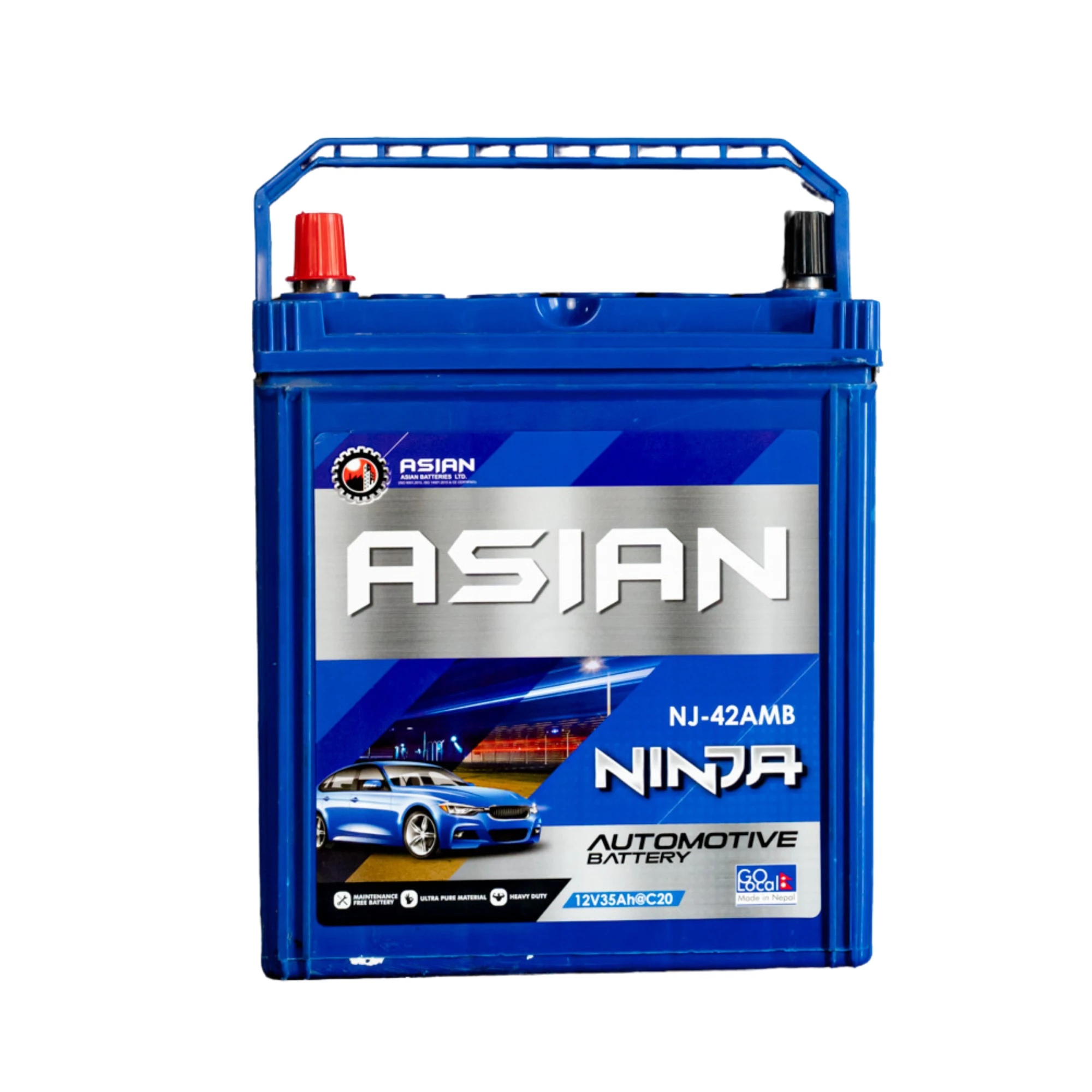 Automotive Series | NJ42AMB-R | 12V 35AH | Ninja Series