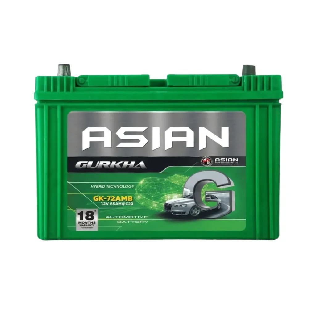 Automotive Battery | GK72AMB | 12V65AH