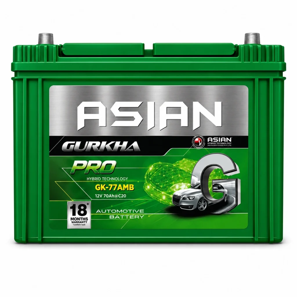 Automotive Battery | GK77AMB | 12V70AH