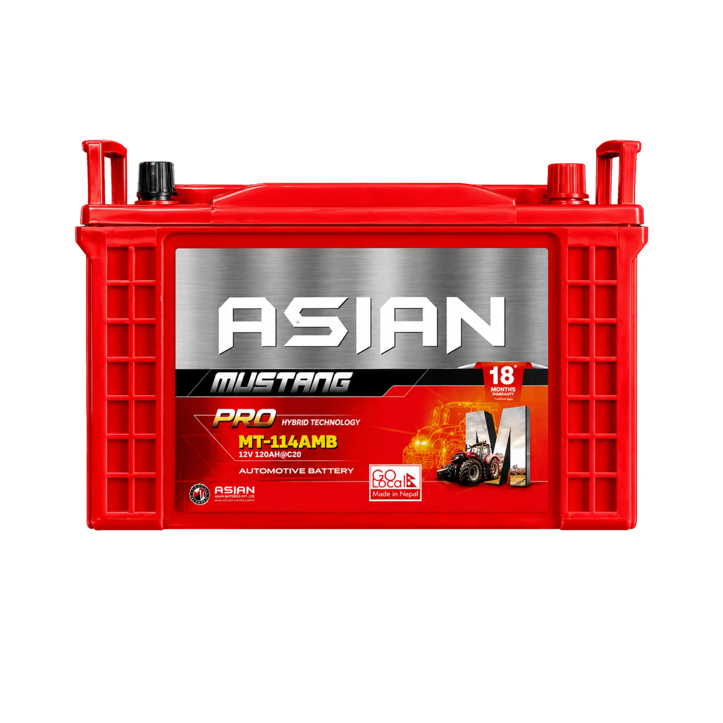 Automotive Battery | MT-114AMB | 12V100AH
