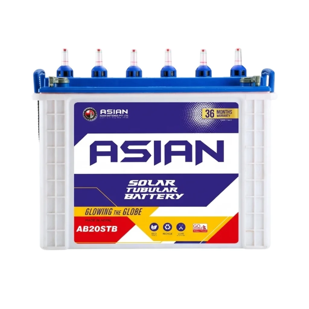 Tubular Solar Battery | AB20STB | 12v20AH@C10