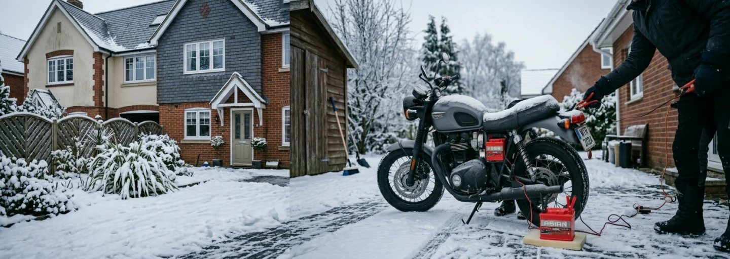 How Cold Weather Affects Your Motorcycle Battery and How to Protect It