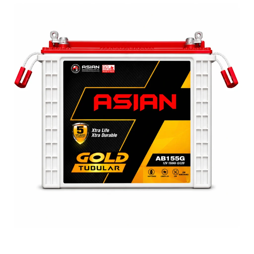 Tubular Gold Battery | ABB155G | 12V 150AH@C20 |