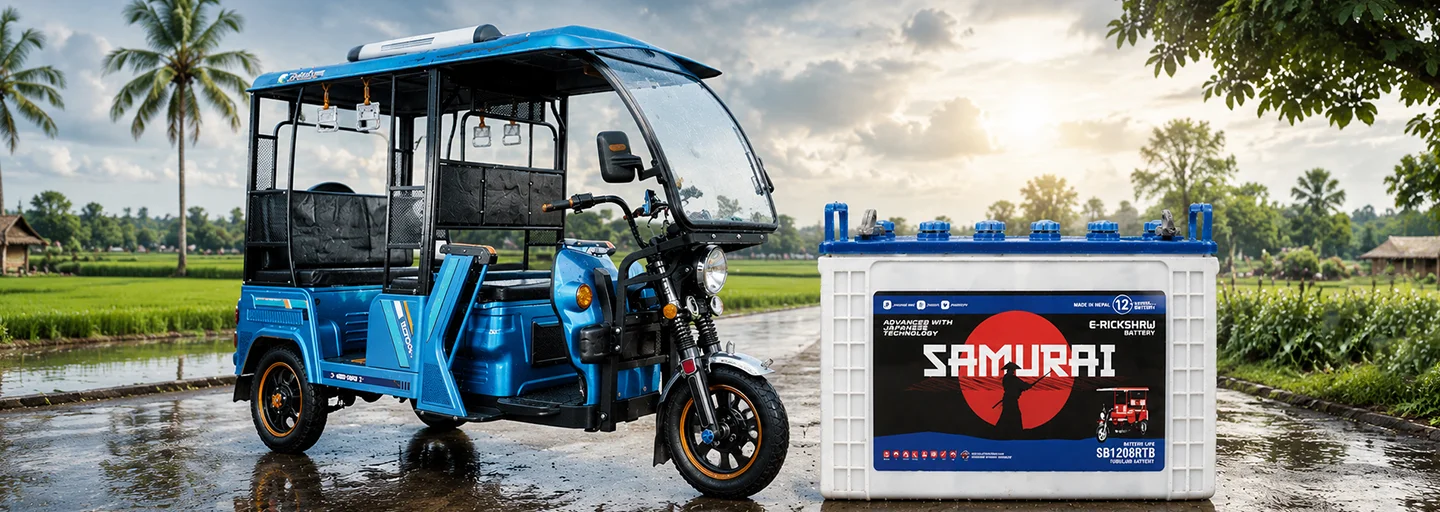 E-Rickshaw Battery Maintenance Guide: Extend Your Tubular Battery Life in Nepal