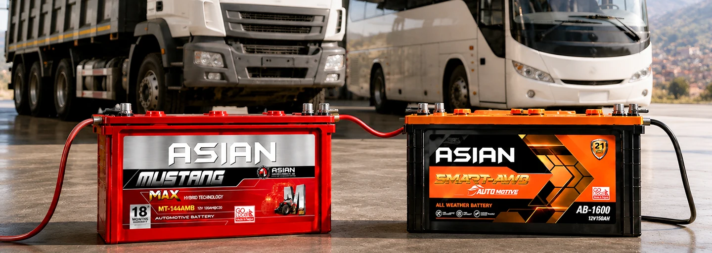 Dual Battery Systems in Heavy Trucks and Buses in Nepal: How They Work and How to Maintain Them