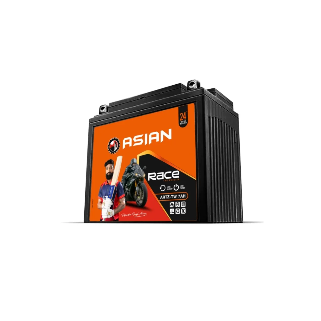 Motorcycle Battery | ARTZ-TW-7AH | 12V 7AH | Race Series